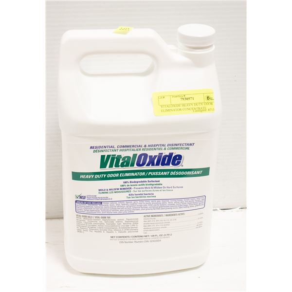 VITALOXIDE HEAVY DUTY ODOR ELIMINATOR CONCENTRATE