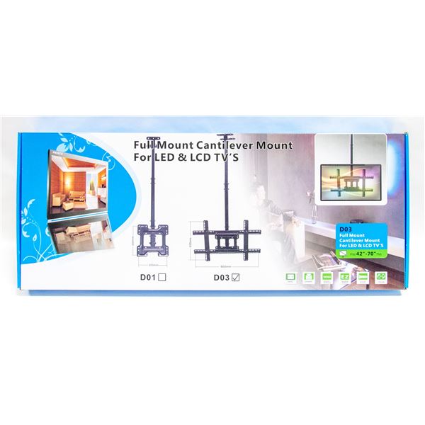 NEW TV MOUNT FITS MOST TVS UP TO 70"