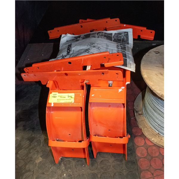 SET OF TWO BLACK & DECKER "WORKHORSE"