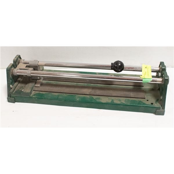 GREEN METAL TILE CUTTER