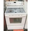 Image 1 : WHIRLPOOL WHITE GLASS TOP STOVE