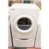 Image 1 : WHIRLPOOL WHITE DRYER WITH PEDESTAL