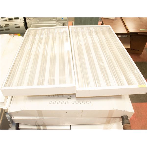 PALLET OF INDUSTRIAL HANGING LIGHTS