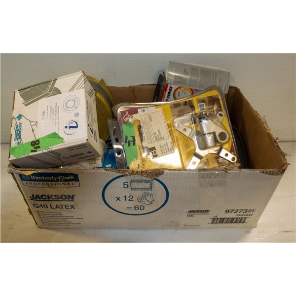 TOOLS, SMOKE DETECTORS AND MORE