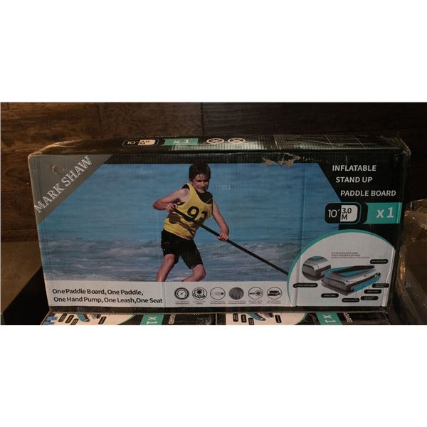 MARK SHAW INFLATABLE STAND UP PADDLE BOAT(BLUE)