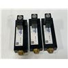 Image 2 : (3) New - Fabco-Air #14FS-4-120/60 4-Way Single Solenoids Spring Return