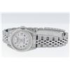 Image 4 : Rolex Stainless Steel White Roman Oyster Perpetual Datejust Wristwatch