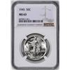 Image 1 : 1945 Walking Liberty Half Dollar Coin NGC MS63