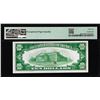 Image 2 : 1928 $10 Federal Reserve Note St. Louis Fr.2000-H PMG Gem Uncirculated 65EPQ