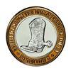 Image 1 : .999 Silver Boomtown Reno, NV $10 Casino Gaming Token Limited Edition