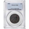 Image 1 : 1802 Draped Bust Large Cent Coin PCGS VF25