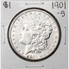 Image 1 : 1901-S $1 Morgan Silver Dollar Coin