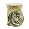Image 1 : Roll of (20) Brilliant Uncirculated 1963-D Franklin Half Dollar Coins