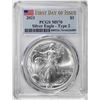 Image 1 : 2021 Type 2 $1 American Silver Eagle Coin PCGS MS70 First Day of Issue