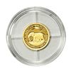 Image 1 : 2022 Somalia Republic African Wildlife Elephant 20 Shillings 1/50 oz Gold Coin