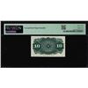 Image 2 : 1863 Fourth Issue 10 Cents Fractional Currency Note Fr.1257 PMG Ch. Uncirculated 63EPQ