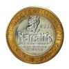 Image 2 : .999 Silver Harrah's Casino Reno Nevada $10 Casino Limited Edition Gaming Token