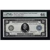 Image 1 : 1914 $20 Federal Reserve Note Cleveland Fr.979a PMG Choice Uncirculated 64EPQ