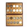 Image 1 : Complete (14)pc Set of 1926-1939 Oregon Trail Commemorative Half Dollar Coins