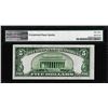 Image 2 : 1934A $5 North Africa WWII Silver Certificate Note Fr.2307 PMG Ch. Uncirculated 63EPQ