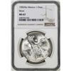 Image 1 : 1983Mo Mexico 1 Onza Libertad Silver Coin NGC MS67