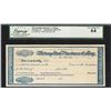 Image 1 : 1880's Metropolitan Business College Chicago, IL Obsolete Check Legacy Very Choice New 64