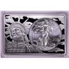 Image 1 : 2014 $1 American Silver Eagle Coin & 2oz Silver Bar Set