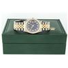 Image 7 : Rolex Men's Two Tone Blue Diamond Datejust Wristwatch