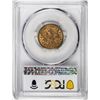 Image 2 : 1873 Closed 3 $5 Liberty Head Half Eagle Gold Coin PCGS AU50