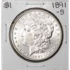 Image 1 : 1891-S $1 Morgan Silver Dollar Coin