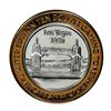 Image 1 : .999 Silver McCarran International Airport Las Vegas, Nevada $10 Limited Gaming Token
