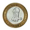 Image 1 : .999 Silver Boomtown Reno, NV $10 Casino Gaming Token Limited Edition