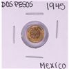 Image 1 : 1945 Mexico Dos Pesos Gold Coin