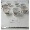 Image 1 : Teacups Assorted (Fine China) x7