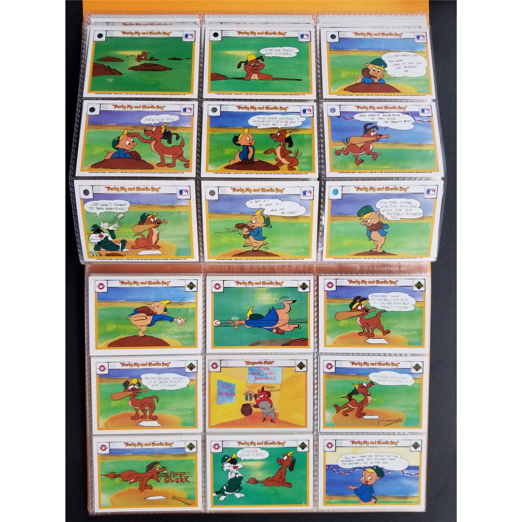 Upper Deck Looney Tunes Baseball Cards Album A0646 