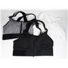 Image 1 : SET OF 3 ADJUSTABLE SPORTS BRA (SIZE L)