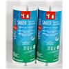 LOT OF 2 VERT2GO SANITIZER CLEANER 1L CONTAINERS