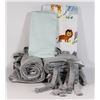 Image 1 : CRIB BUMPER PAD SET AND 2 PILLOW SHAMS