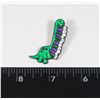 Image 1 : NEW BRONTOSAURS BOOKWORM LAPEL PIN