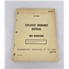 Image 1 : Explosive Ordnance Disposal FM 9-15 Vietnam War