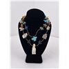 Image 1 : Zuni Native American Indian Fetish Necklace