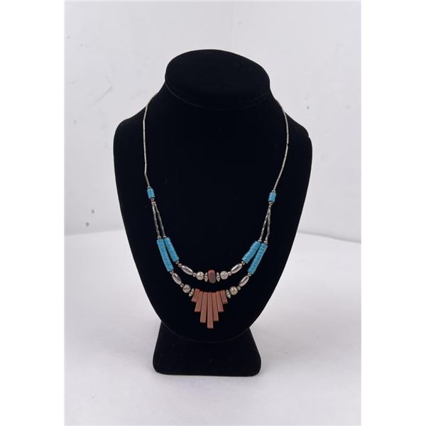 Navajo Liquid Sterling Silver Necklace