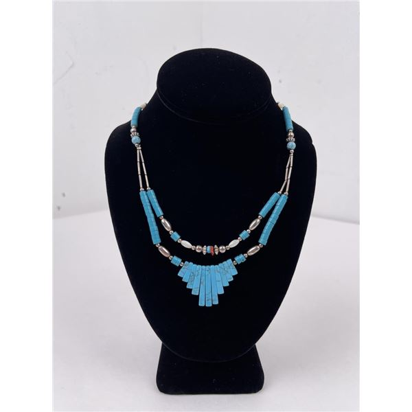 Navajo Liquid Sterling Silver Necklace