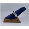 Image 2 : Zuni Lapis Lazuli Inlaid Sterling Silver Ring