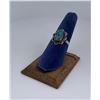 Image 1 : Navajo Sterling Silver Turquoise Ring