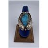 Image 2 : Navajo Sterling Silver Turquoise Ring