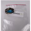 Image 5 : Navajo Sterling Silver Turquoise Ring