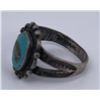 Image 2 : Navajo Sterling Silver Ring Bell Trading Post