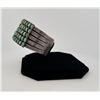 Image 2 : Zuni Sterling Silver Turquoise Row Bracelet