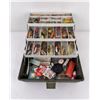 Image 1 : Fishing Tackle Box w/ Lures